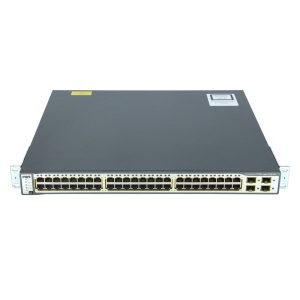 cisco 48p switch WS-C3750G-48PS-S