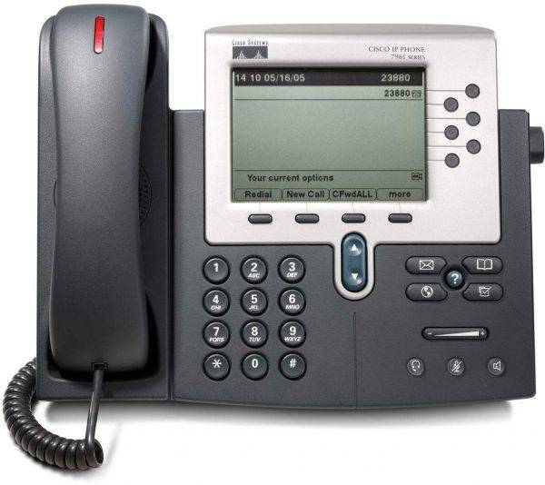 گوشی تلفن تحت شبکه سیسکو مدل CP-7961